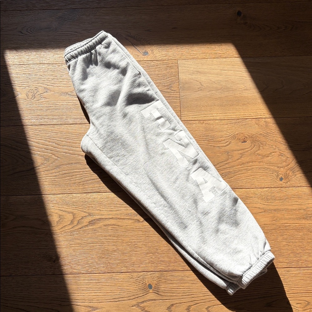 Aritzia TNA Light Gray Joggers